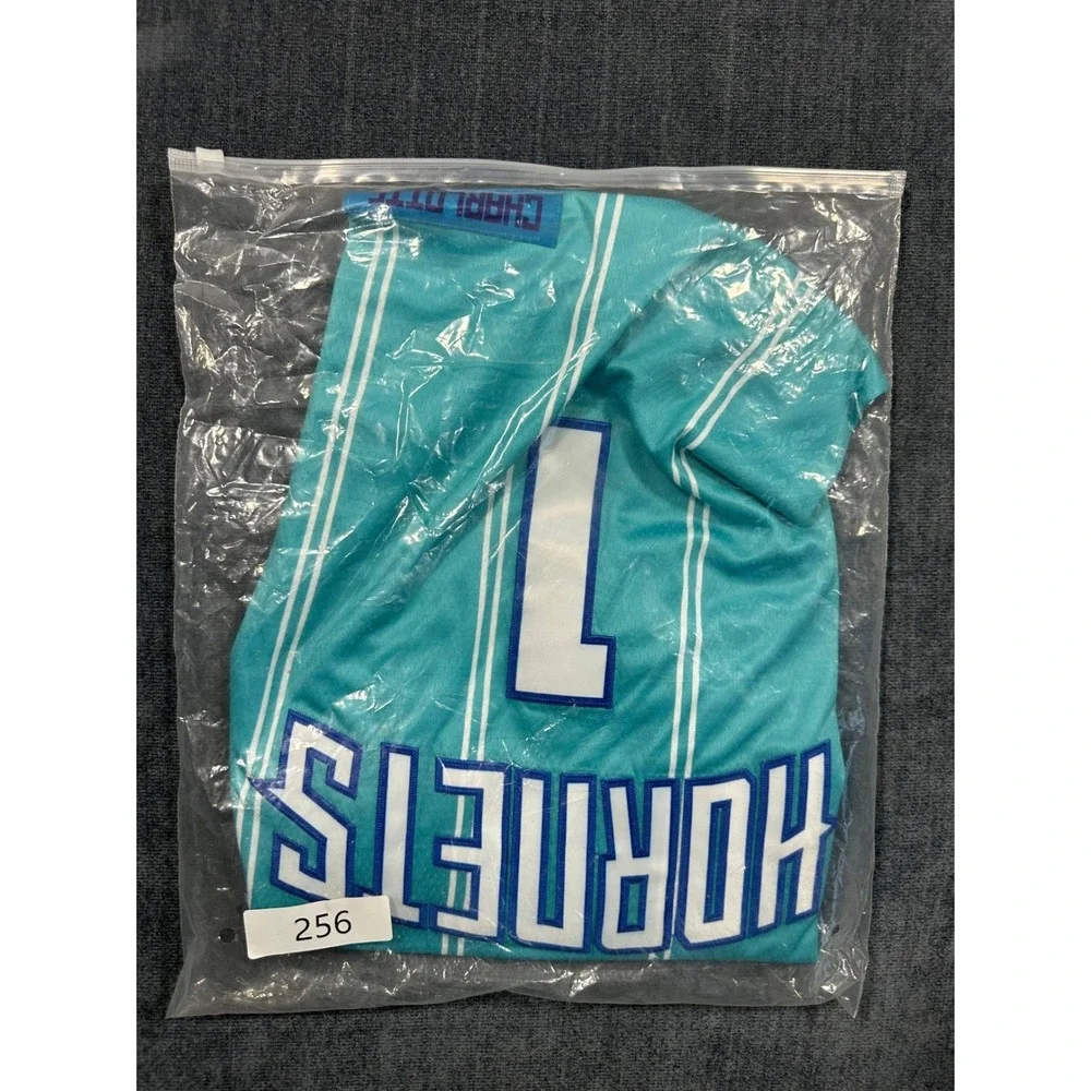 Jordan Charlotte‎ Hornets LaMelo Ball 1 Statement Jersey Teal Mens 44 Small NEW